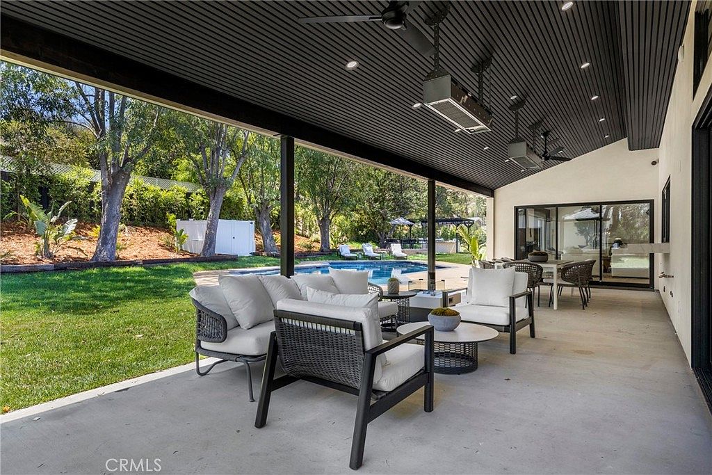 Covered patio